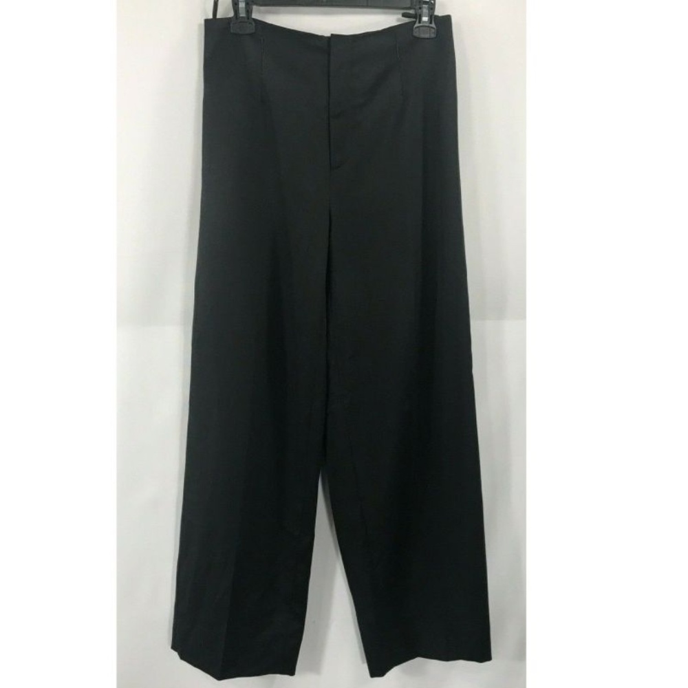 Gucci 40 Pants Ladies S/6 Black Wool Mohair Summer